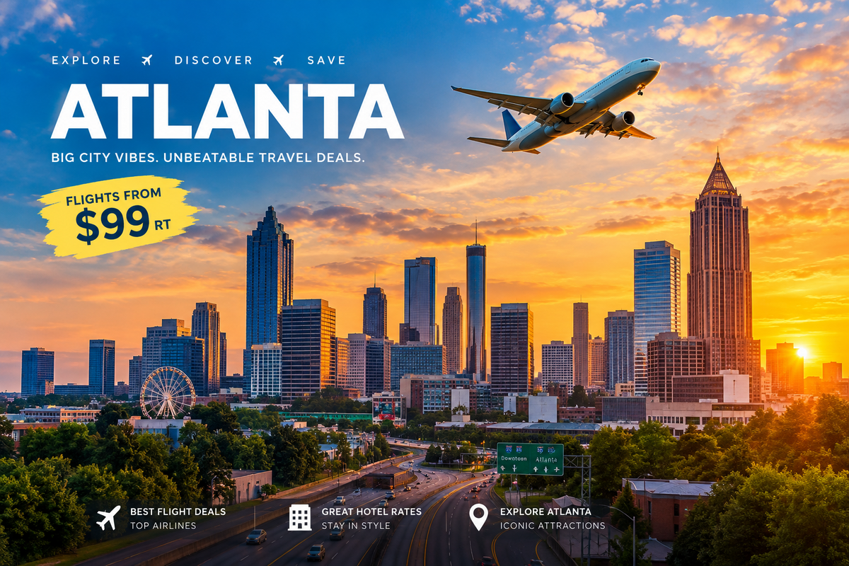 Dallas, TX (DFW) to Atlanta, GA (ATL)