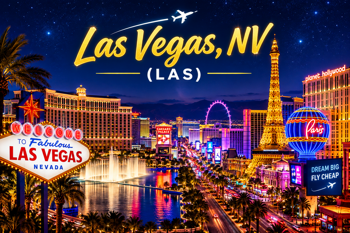 Los Angeles, CA (LAX) to Las Vegas, NV (LAS)